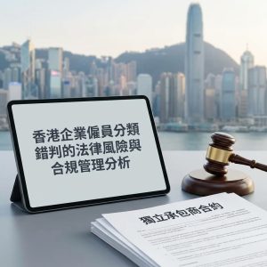 香港企業僱員分類錯判的法律風險與合規管理分析