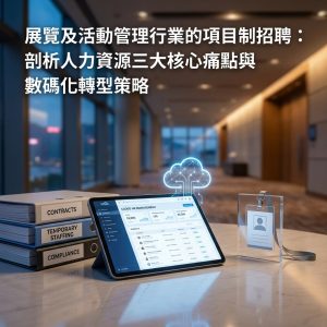 展覽及活動管理行業的項目制招聘：剖析人力資源三大核心痛點與數碼化轉型策略