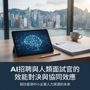 AI招聘與人類面試官的效能對決與協同效應