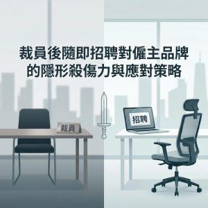 裁員後隨即招聘對僱主品牌的隱形殺傷力與應對策略