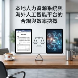 本地人力資源系統與海外人工智能平台的合規與效率抉擇
