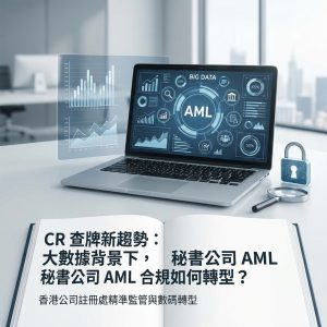 CR 查牌新趨勢：大數據背景下，秘書公司 AML 合規如何轉型？