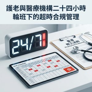 護老與醫療機構二十四小時輪班下的超時合規管理