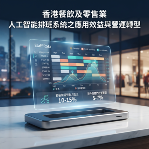 香港餐飲及零售業人工智能排班系統之應用效益與營運轉型