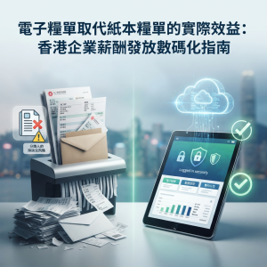 電子糧單取代紙本糧單的實際效益：香港企業薪酬發放數碼化指南